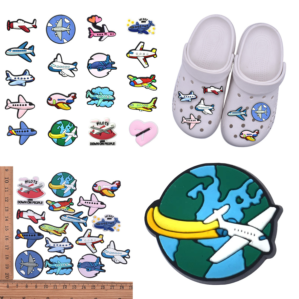 Men'S Accessories Crocs - Crocs Aksesuarları için Uçak Şeklinde Ayakkabı