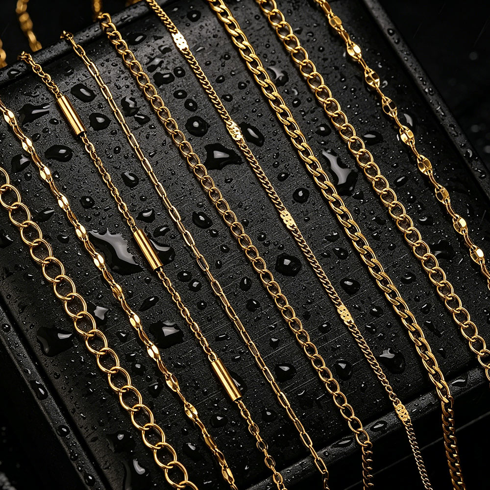 Men Accessories Bracelet - 2 metre Paslanmaz Çelik Lip NK