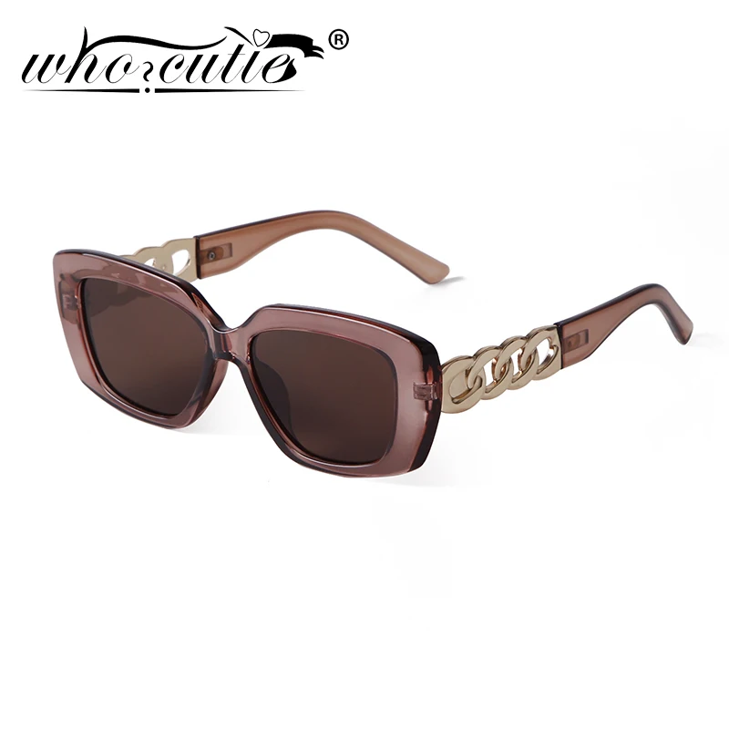 Men'S Accessories In The 90S - Trendy Kahverengi Hollow Out Kare Güneş