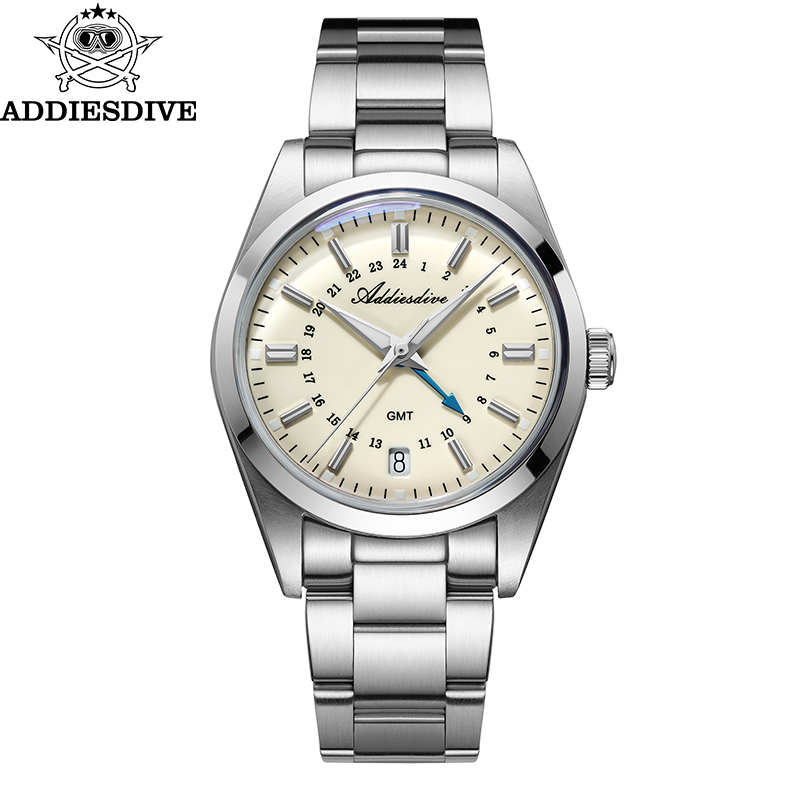Men Accessories Bracelet - ADDIESDIVE Sıcak Marka 36mm Lüks GMT
