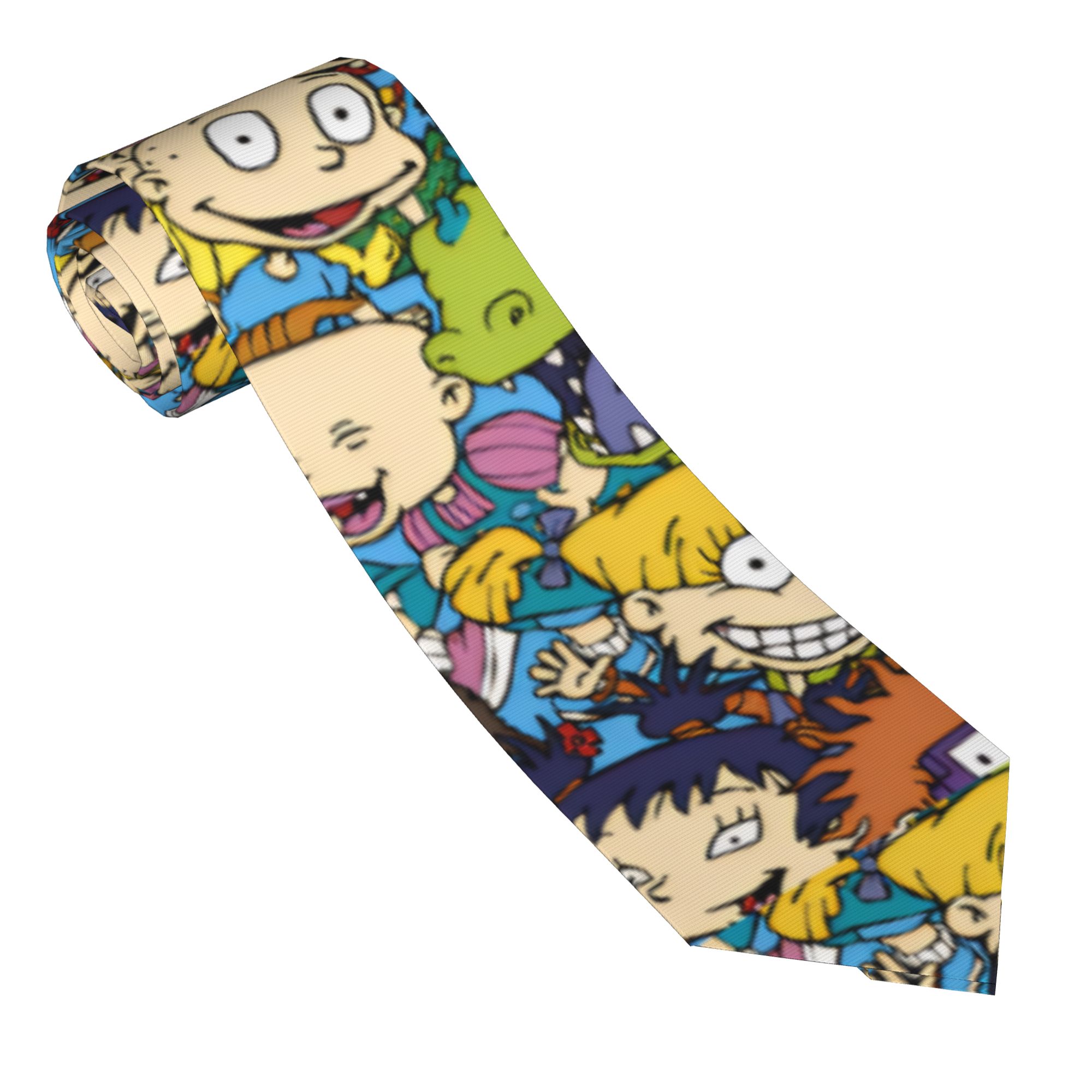 Men'S Accessories In The 90S - Erkek Kravat R-Rugrats 90'lar Canlanma Karakter