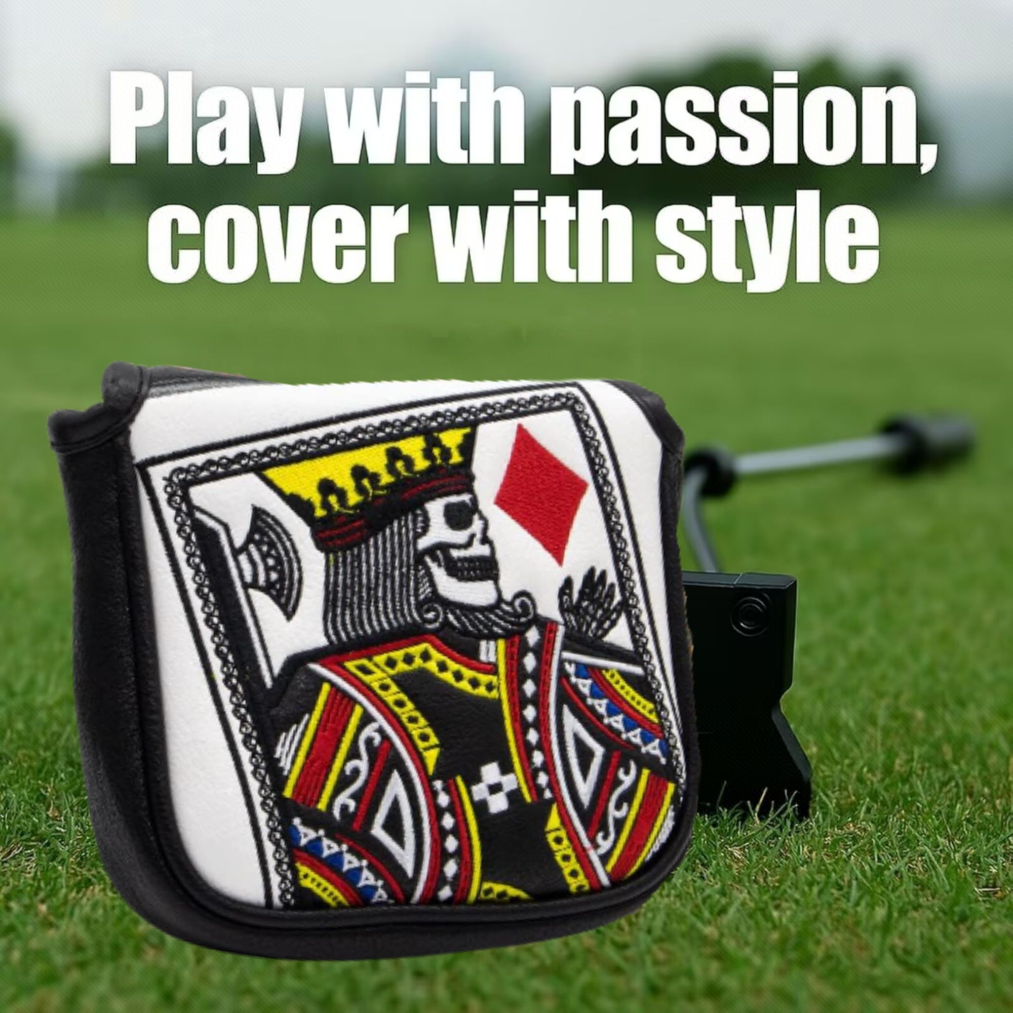 King Of Hearts İşlemeli Tokmak - Men'S Accessories Golf incelemesi ve fiyatı