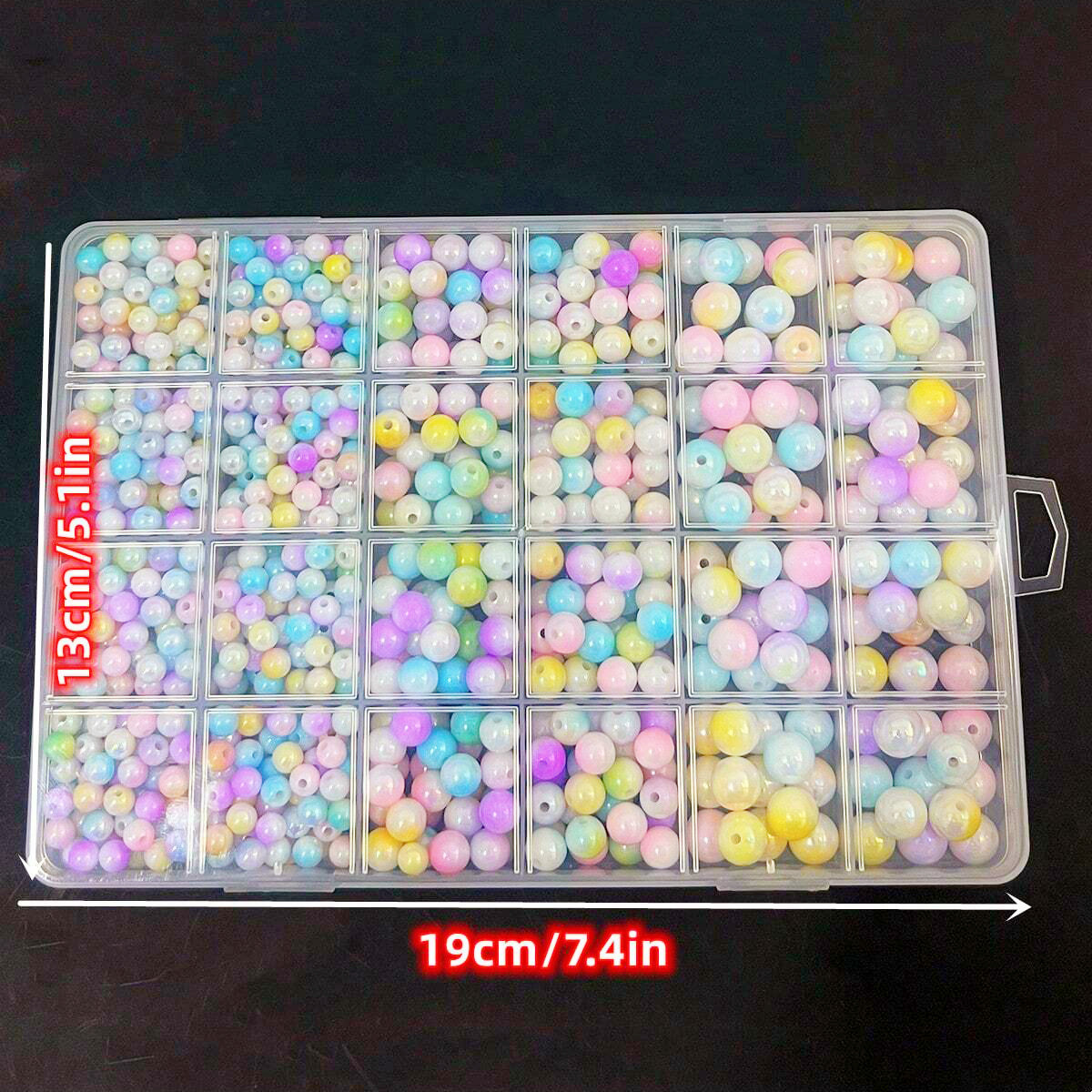 800 adet/24 bölmeli kutu 6mm/8 - Men Accessories Bracelet incelemesi ve fiyatı