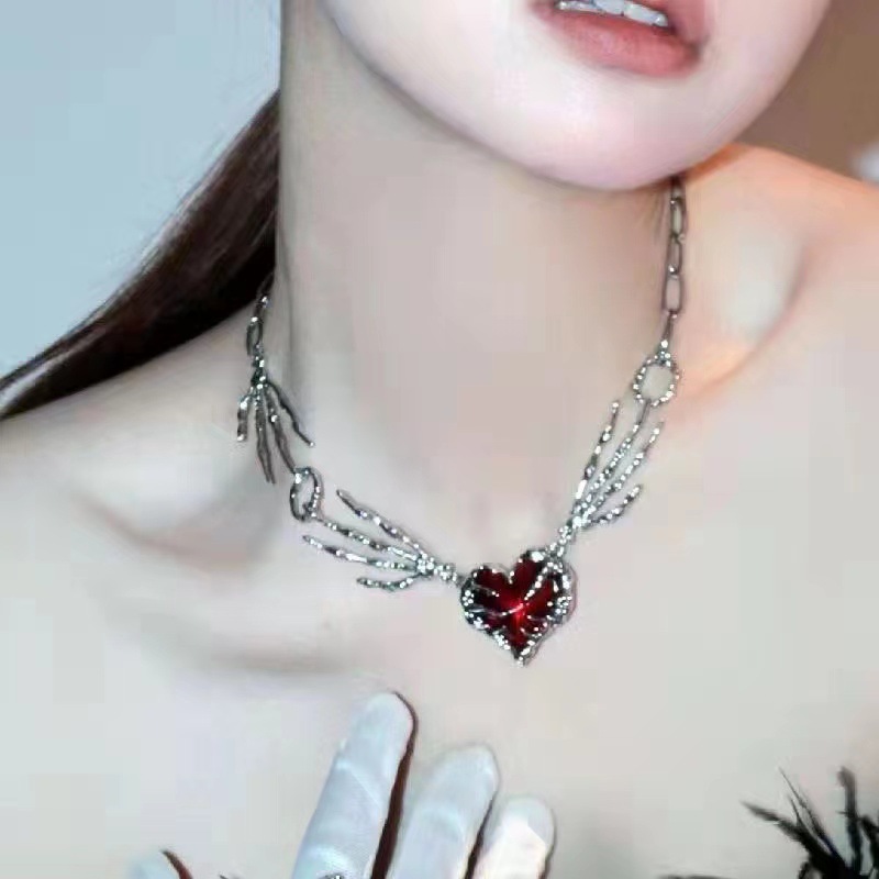 Gotik Vintage Y2K Kırmızı Cam  - Men'S Accessories In The 90S incelemesi ve fiyatı