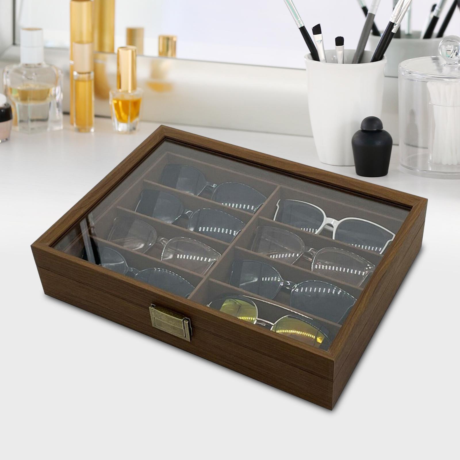 Ahşap Güneş Gözlüğü Organizatö - Men Accessories Drawing incelemesi ve fiyatı