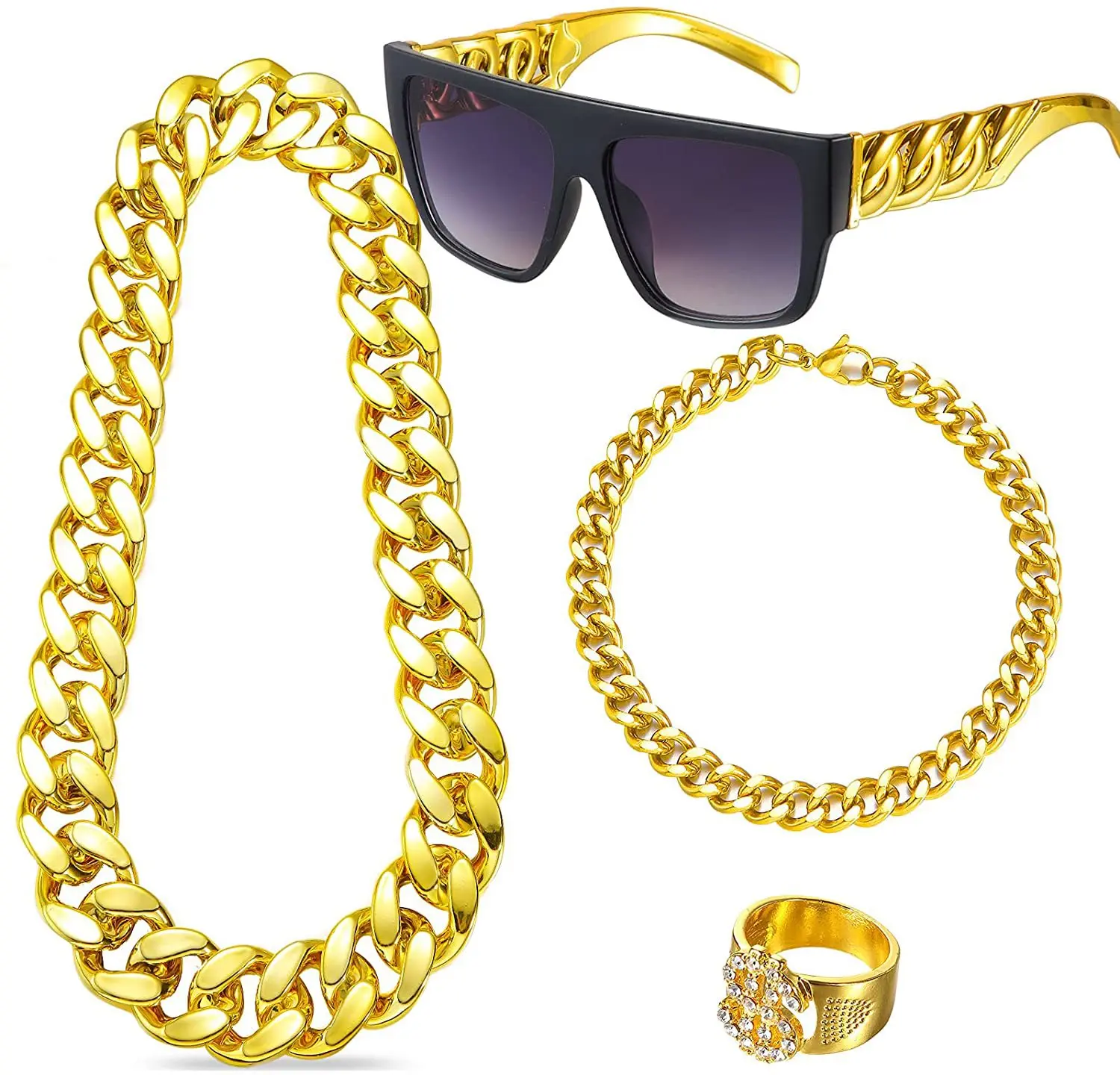 80'ler 90'lar Hip Hop Kostümle - Men'S Accessories In The 90S incelemesi ve fiyatı