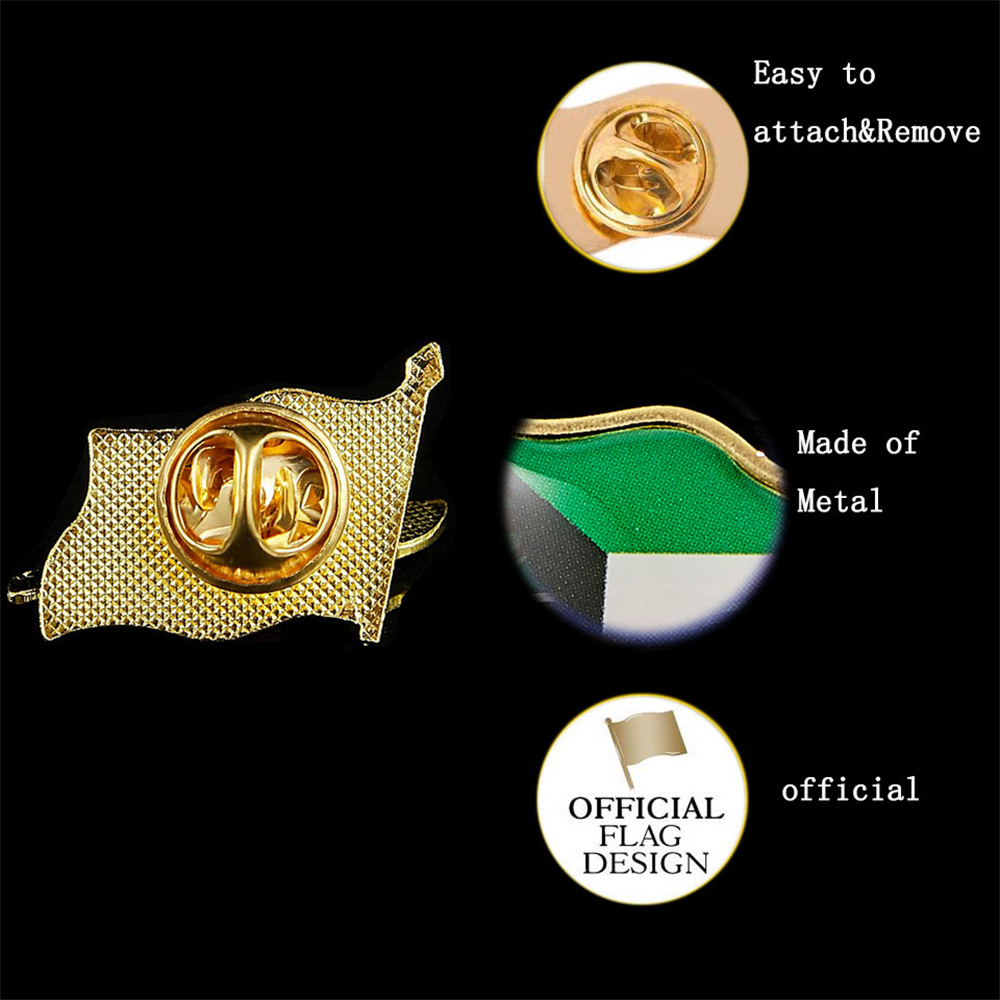 Orta doğu kuveyt ülke bayrak y - Men Accessories Kuwait incelemesi ve fiyatı