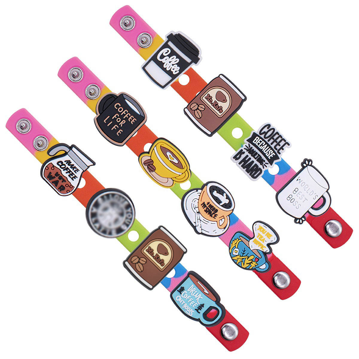 22 adet PVC ayakkabı süsü, Cro - Men'S Accessories Crocs incelemesi ve fiyatı