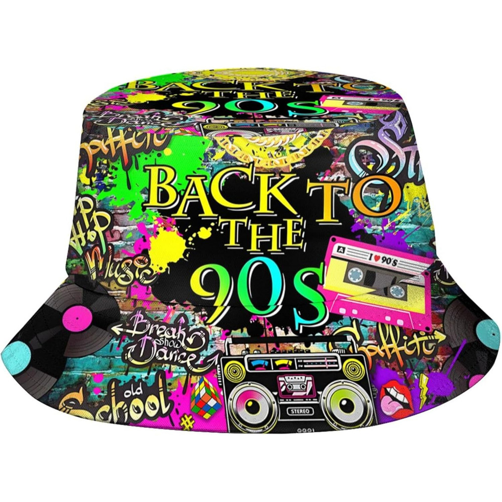 Moda Retro 80S 90S Kova Şapka  - Men'S Accessories In The 90S incelemesi ve fiyatı