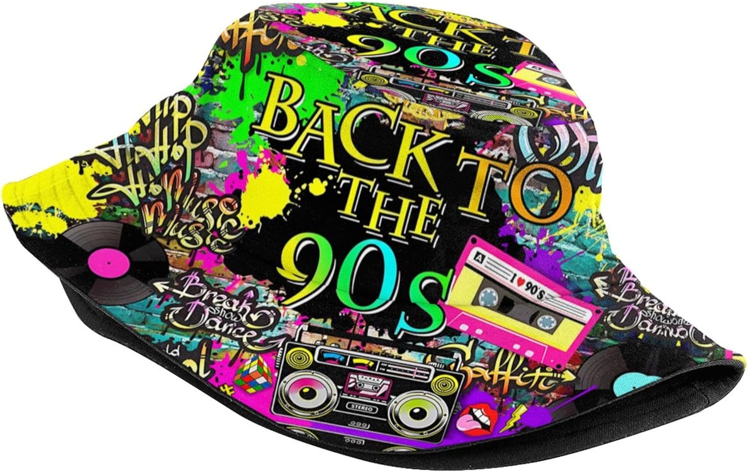 Moda Retro 80S 90S Kova Şapka  - Men'S Accessories In The 90S incelemesi ve fiyatı