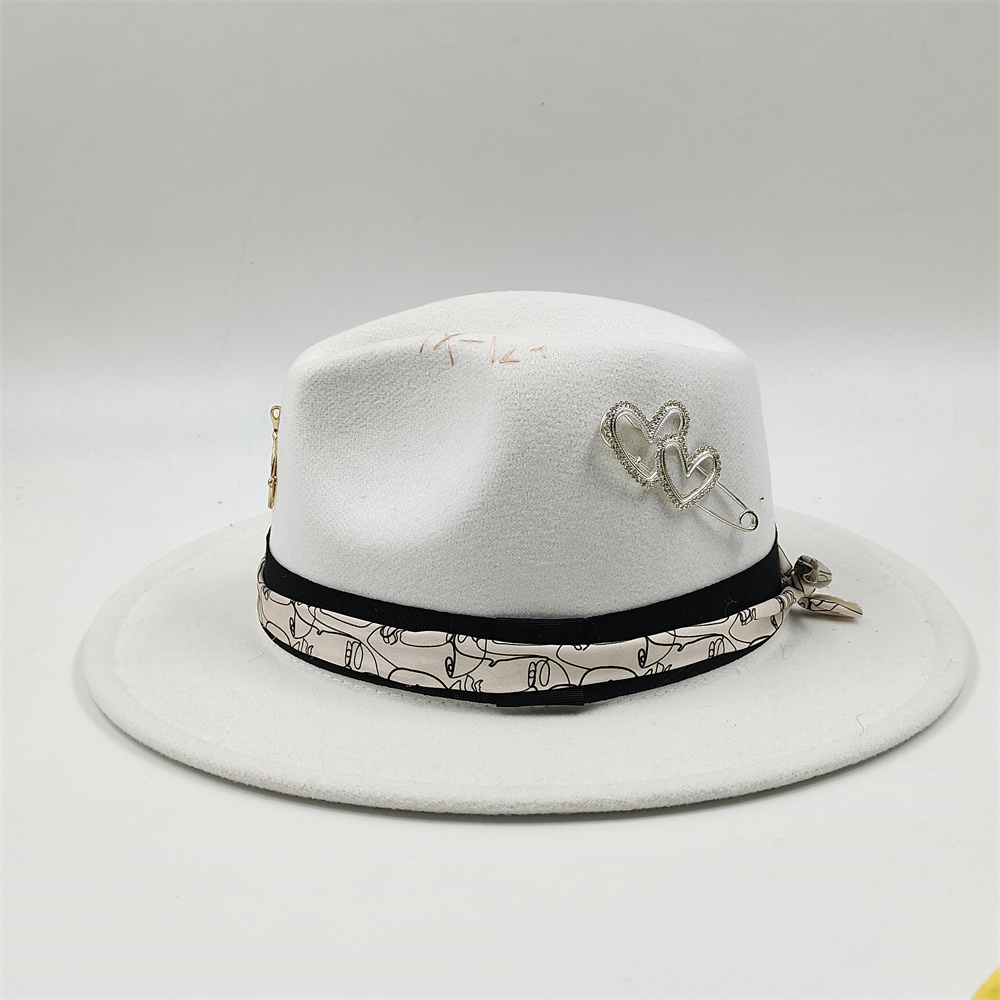 El-dikili fötr şapka caz şapka - Men Accessories Shop incelemesi ve fiyatı